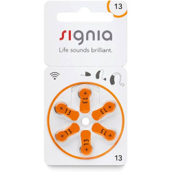 Signia size 13 Hearing Aid Batteries