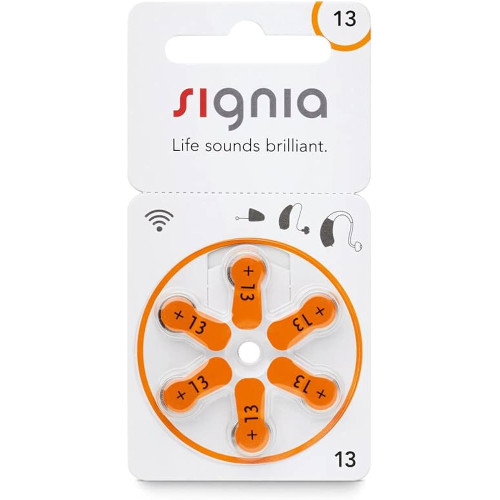 Signia size 13 Hearing Aid Batteries